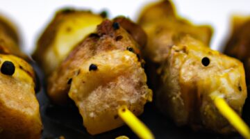 Hovězí satay s arašídovou omáčkou