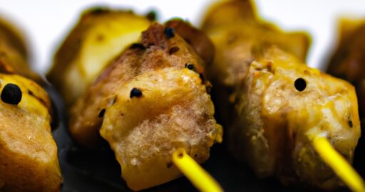 Hovězí satay s arašídovou omáčkou