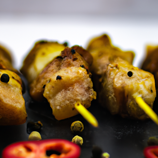 Hovězí satay s arašídovou omáčkou