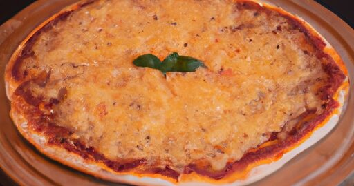 Pizza Margherita s rajčaty a mozzarellou
