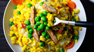 Jídlo z nasi goreng.