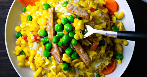 Jídlo z nasi goreng.