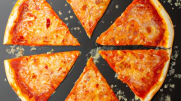 Pizza Margherita z pece.
