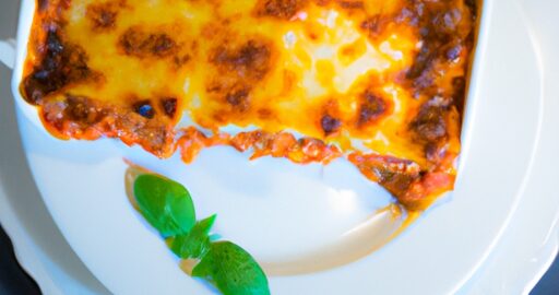 Lasagne Bolognese s ricottou.