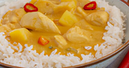 Kuřecí korma s rajčaty