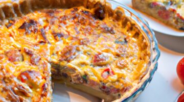 Quiche Lorraine s uzeným masem