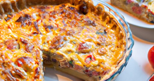 Quiche Lorraine s uzeným masem