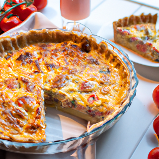 Quiche Lorraine s uzeným masem