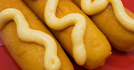 Corny dogs s marinovanými okurkami