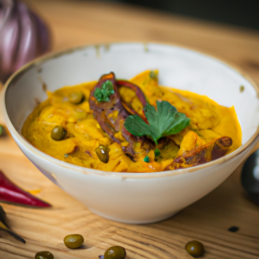 Dhal s karfiolom a kari.