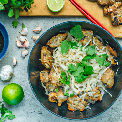 Bun cha – vietnamské vepřové maso s nudlemi