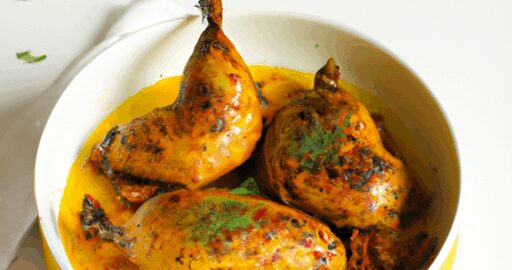 Nasládlá kuřecí kari omáčka.