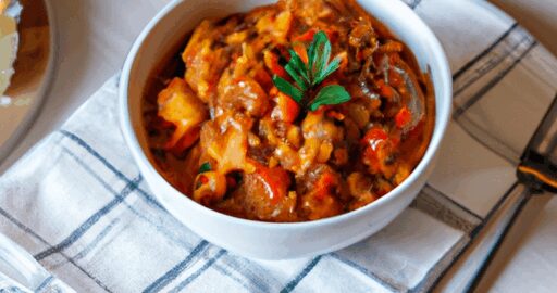 Kuřecí ragú po provensálsku