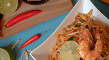 Pad Thai s krevetami