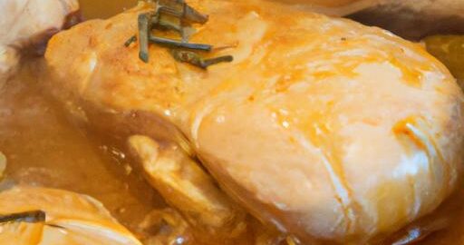 Šťavnatá kuřecí prsa na víně