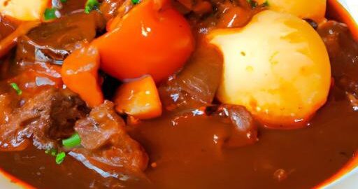 Pražský vepřový guláš s knedlíkem