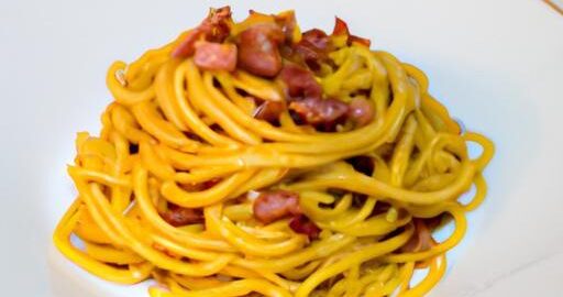 Italské spaghetti alla carbonara