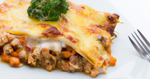 Lasagne s kuřecím masem