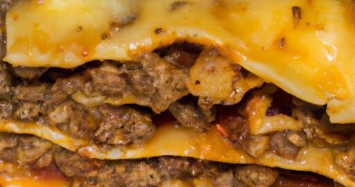 Italské lasagne s hovězím masem