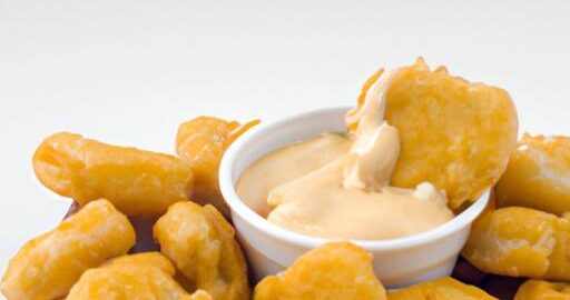 Americké kuřecí nuggets s dipem