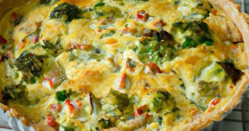 Quiche Lorraine s brokolicí
