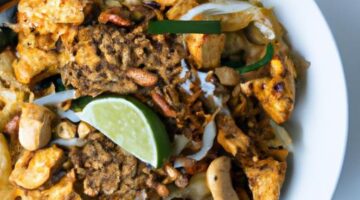 Kuřecí Pad Thai s arašídy