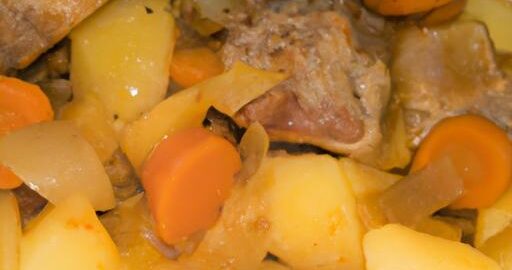 Marocké vepřové s bramborami