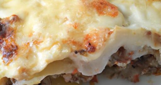 Lasagne s hovězím a mozzarellou