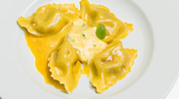 Ravioli s máslovou omáčkou