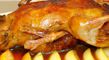 Pečená kachna s jablky a knedlíky