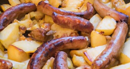 Tradiční jitrnice s pečenými brambory