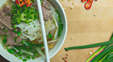 Phở bò, tradiční vietnamská polévka