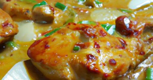 Kuřecí bobó s kokosem