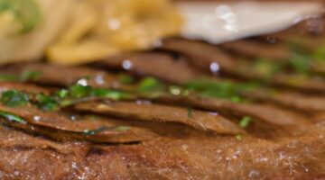 Argentinský hovězí steak s chimifritou