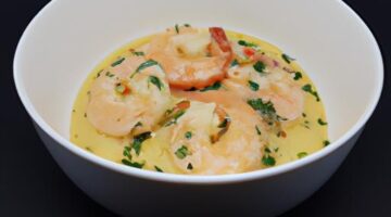 Brazilské krevety v kokosovém mléce