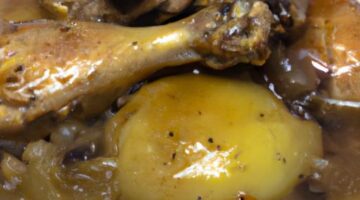 Kuře na víno Coq au Vin