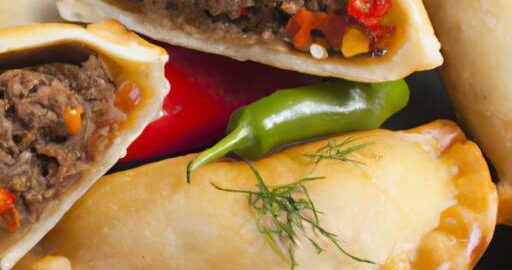 Jihoamerické empanady s hovězím masem