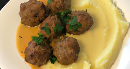 Křehké karbanátky s bramborovým pyré