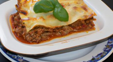 Lasagne s masovou omáčkou