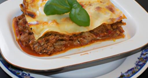 Lasagne s masovou omáčkou