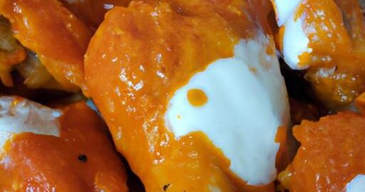 Americká kuřecí křídla Buffalo