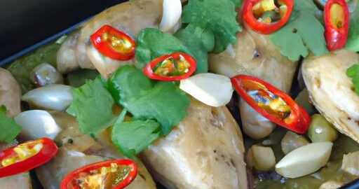 Thajské kuře s citrónovou trávou