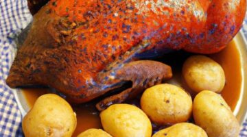 Staročeská pečená kachna s knedlíkem