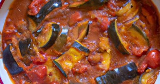 Ratatouille s červeným vínem