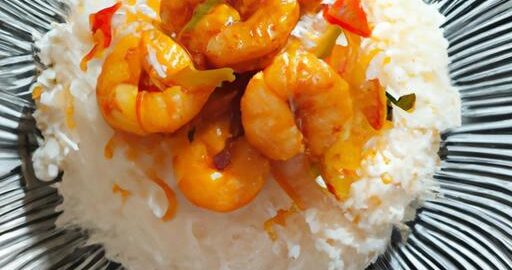 Pikantní krevety s basmati rýží
